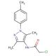 2-chloro-N-[3,5-dimethyl-1-(4-methylphenyl)-1H-pyrazol-4-yl]acetamide - chemical structure image