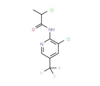 2-chloro-N-[3-chloro-5-(trifluoromethyl)pyridin-2-yl]propanamide - chemical structure image