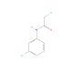 2-chloro-N-(3-chlorophenyl)acetamide 的分子结构, CAS编号: 2564-05-8 2-chloro-N-(3-chlorophenyl)acetamide (CAS 2564-05-8) - chemical structure image