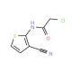 2-Chloro-N-(3-cyanothien-2-yl)acetamide (CAS 55654-19-8) - chemical structure image
