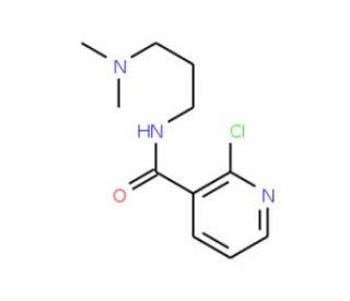 2-chloro-N-[3-(dimethylamino)propyl]nicotinamide - chemical structure image