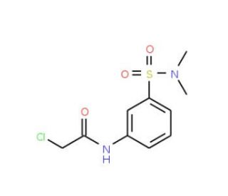 2-Chloro-N-(3-dimethylsulfamoyl-phenyl)-acetamide - chemical structure image