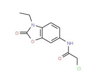 2-Chloro-N-(3-ethyl-2-oxo-2,3-dihydro-benzooxazol-6-yl)-acetamide - chemical structure image