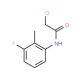 2-Chloro-N-(3-fluoro-2-methyl-phenyl)-acetamide (CAS 347196-12-7) - chemical structure image