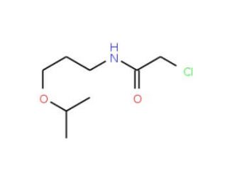 2-chloro-N-(3-isopropoxypropyl)acetamide (CAS 10263-67-9) - chemical structure image