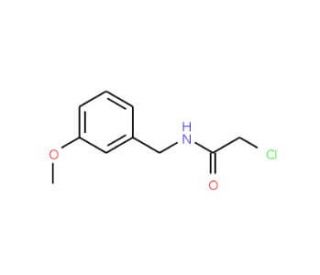 2-chloro-N-(3-methoxybenzyl)acetamide (CAS 40023-02-7) - chemical structure image