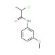 2-chloro-N-(3-methoxyphenyl)propanamide - chemical structure image