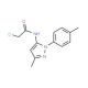 2-chloro-N-[3-methyl-1-(4-methylphenyl)-1H-pyrazol-5-yl]acetamide - chemical structure image