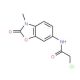 2-Chloro-N-(3-methyl-2-oxo-2,3-dihydro-benzooxazol-6-yl)-acetamide - chemical structure image