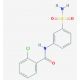 2-Chloro-N-(3-sulfamoyl-phenyl)-benzamide - chemical structure image