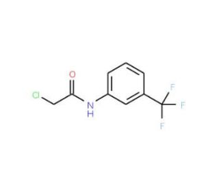 2-Chloro-N-(3-trifluoromethyl-phenyl)-acetamide (CAS 351-38-2) - chemical structure image