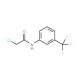 2-Chloro-N-(3-trifluoromethyl-phenyl)-acetamide (CAS 351-38-2) - chemical structure image
