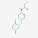 2-chloro-N-{4-[(2,5-dimethylphenyl)thio]phenyl}acetamide - chemical structure image