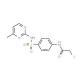 2-chloro-N-(4-{[(4-methylpyrimidin-2-yl)amino]sulfonyl}phenyl)acetamide - chemical structure image