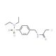 2-chloro-N-{4-[(diethylamino)sulfonyl]benzyl}acetamide - chemical structure image