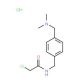 2-chloro-N-{4-[(dimethylamino)methyl]benzyl}acetamide hydrochloride - chemical structure image