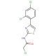 2-Chloro-N-[4-(2,4-dichloro-phenyl)-thiazol-2-yl]-acetamide - chemical structure image