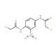 2-Chloro-N-[4-(2-chloro-acetylamino)-2-nitro-phenyl]-acetamide - chemical structure image