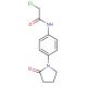2-chloro-N-[4-(2-oxopyrrolidin-1-yl)phenyl]acetamide - chemical structure image