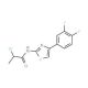 2-Chloro-N-[4-(3,4-difluoro-phenyl)-thiazol-2-yl]-propionamide - chemical structure image