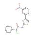 2-Chloro-N-[4-(3-nitro-phenyl)-thiazol-2-yl]-2-phenyl-acetamide - chemical structure image