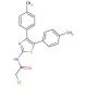 2-Chloro-N-(4,5-di-p-tolyl-thiazol-2-yl)-acetamide - chemical structure image