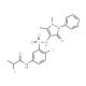 2-Chloro-N-[4-chloro-3-(1,5-dimethyl-3-oxo-2-phenyl-2,3-dihydro-1H-pyrazol-4-ylsulfamoyl)-phenyl]-propionamide - chemical str