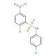 2-Chloro-N-(4-chloro-phenyl)-5-nitro-benzenesulfonamide - chemical structure image