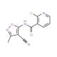 2-Chloro-N-(4-cyano-3-methylisoxazol-5-yl)nicotinamide - chemical structure image