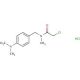 2-chloro-N-[4-(dimethylamino)benzyl]-N-methylacetamide hydrochloride - chemical structure image