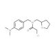2-chloro-N-[4-(dimethylamino)benzyl]-N-(tetrahydrofuran-2-ylmethyl)acetamide - chemical structure image
