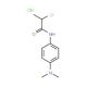 2-chloro-N-[4-(dimethylamino)phenyl]propanamide hydrochloride (CAS 50983-91-0) - chemical structure image