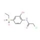 2-chloro-N-[4-(ethanesulfonyl)-2-hydroxyphenyl]acetamide - chemical structure image