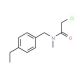 2-chloro-N-(4-ethylbenzyl)-N-methylacetamide - chemical structure image