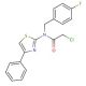 2-chloro-N-(4-fluorobenzyl)-N-(4-phenyl-1,3-thiazol-2-yl)acetamide - chemical structure image