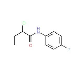 2-chloro-N-(4-fluorophenyl)butanamide - chemical structure image