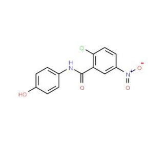 2-chloro-N-(4-hydroxyphenyl)-5-nitrobenzamide (CAS 22978-55-8) - chemical structure image