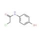2-chloro-N-(4-hydroxyphenyl)acetamide (CAS 2153-11-9) - chemical structure image