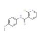 2-Chloro-N-(4-methoxyphenyl)nicotinamide (CAS 56149-30-5) - chemical structure image