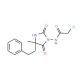 2-chloro-N-[4-methyl-2,5-dioxo-4-(2-phenylethyl)imidazolidin-1-yl]acetamide - chemical structure image