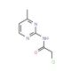 2-Chloro-N-(4-methyl-pyrimidin-2-yl)-acetamide - chemical structure image