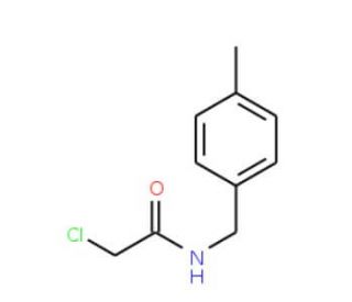 2-Chloro-N-(4-methylbenzyl)acetamide - chemical structure image