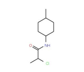 2-chloro-N-(4-methylcyclohexyl)propanamide - chemical structure image