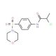 2-chloro-N-[4-(morpholin-4-ylsulfonyl)phenyl]propanamide - chemical structure image