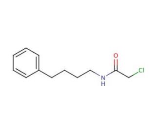 2-chloro-N-(4-phenylbutyl)acetamide - chemical structure image