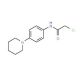 2-Chloro-N-(4-piperidin-1-yl-phenyl)-acetamide (CAS 379255-22-8) - chemical structure image