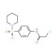 2-Chloro-N-[4-(piperidine-1-sulfonyl)-phenyl]-acetamide (CAS 20491-97-8) - chemical structure image