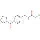 2-chloro-N-[4-(pyrrolidin-1-ylcarbonyl)benzyl]acetamide - chemical structure image