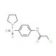 2-Chloro-N-[4-(pyrrolidine-1-sulfonyl)-phenyl]-acetamide - chemical structure image