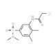 2-chloro-N-{5-[(dimethylamino)sulfonyl]-2,3-dimethylphenyl}acetamide - chemical structure image